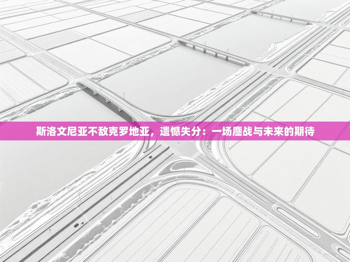 斯洛文尼亚不敌克罗地亚，遗憾失分：一场鏖战与未来的期待